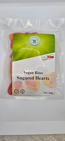 Anadolu Garden Vegan Sugared Hearts 160g